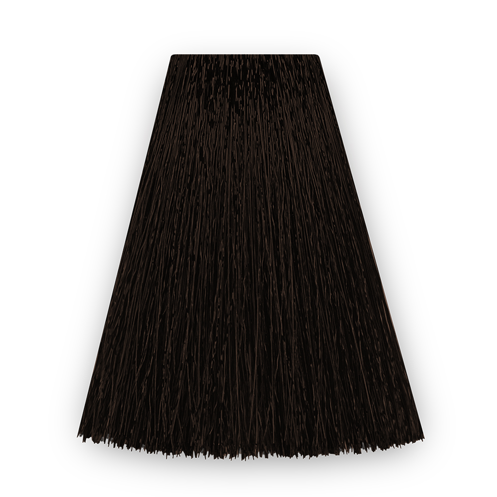 Перманентный краситель для волос Nirvel Professional ArtX 4-1 Каштановый средний пепельный 100 мл