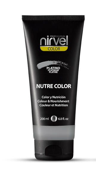 Питательная гель-маска Nirvel Professional Nutre Color Blond Platino, платина, 200 мл 