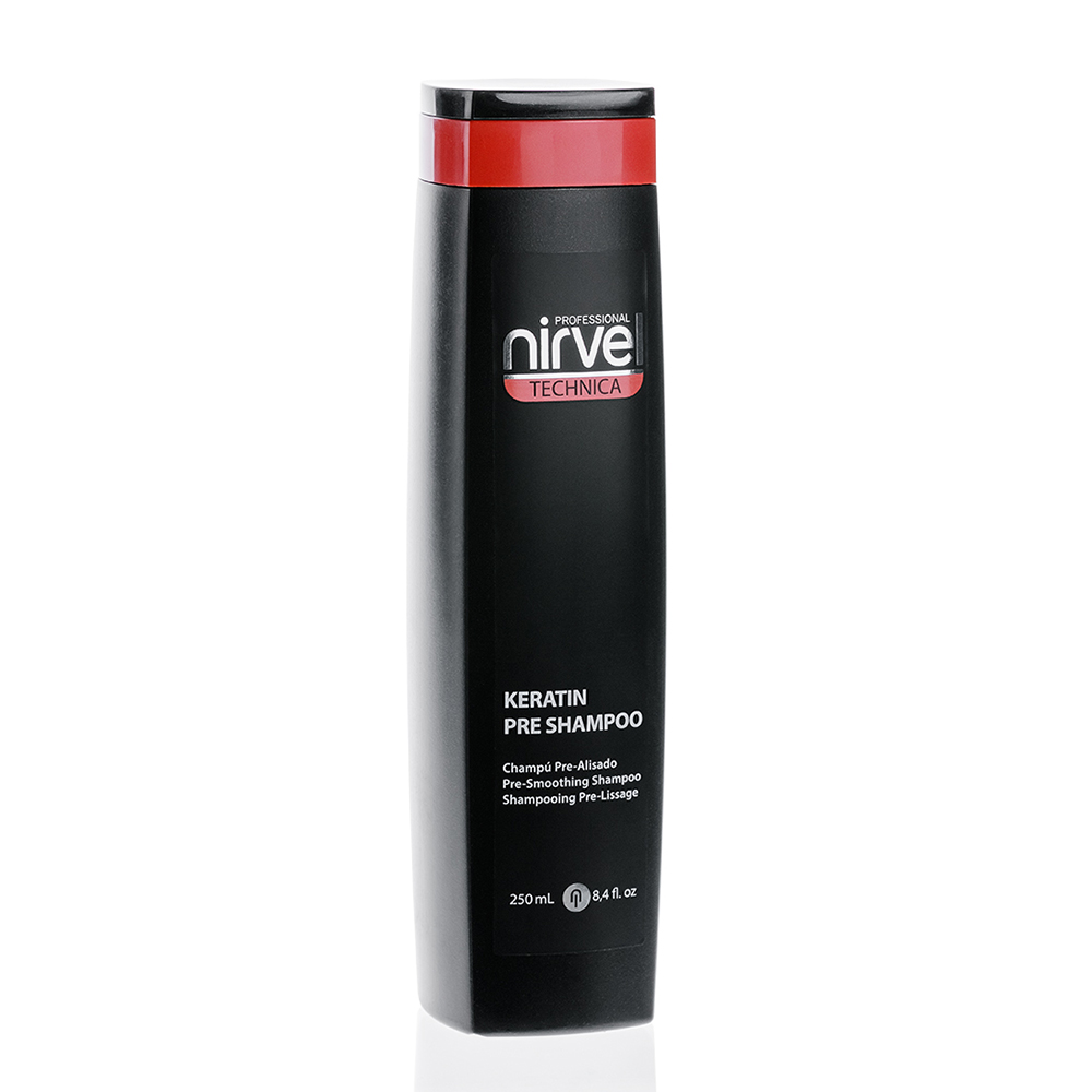Глубокоочищающий кератиновый шампунь Nirvel Professional Shampoo Pre, 250 мл