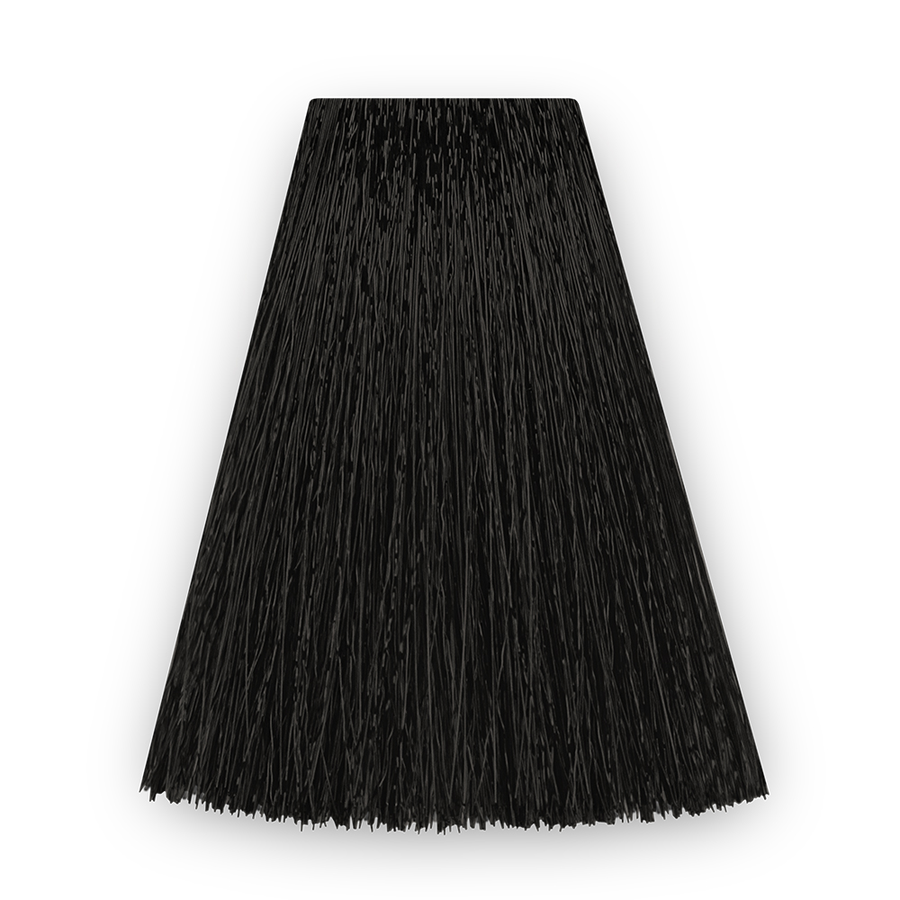 Перманентный краситель для волос Nirvel Professional ArtX, чёрный 1-0, 100 мл