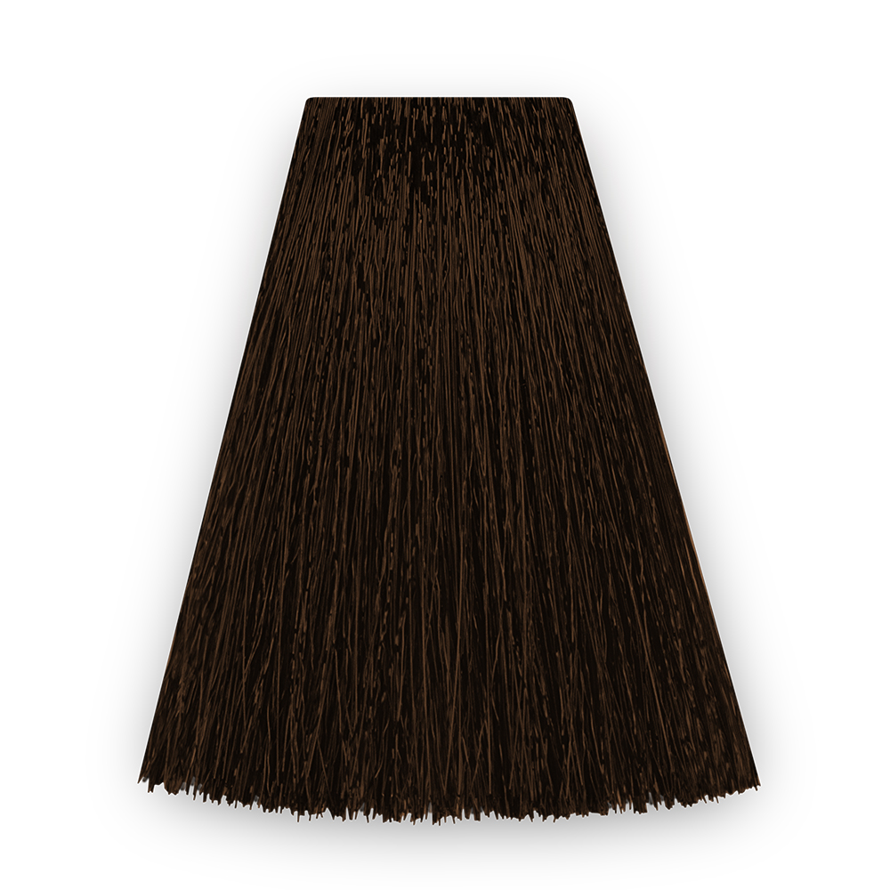 Бивалентная краска для волос без аммиака Nirvel Professional Nature, шатен интенсивно-коричневый 4-77, 100 мл