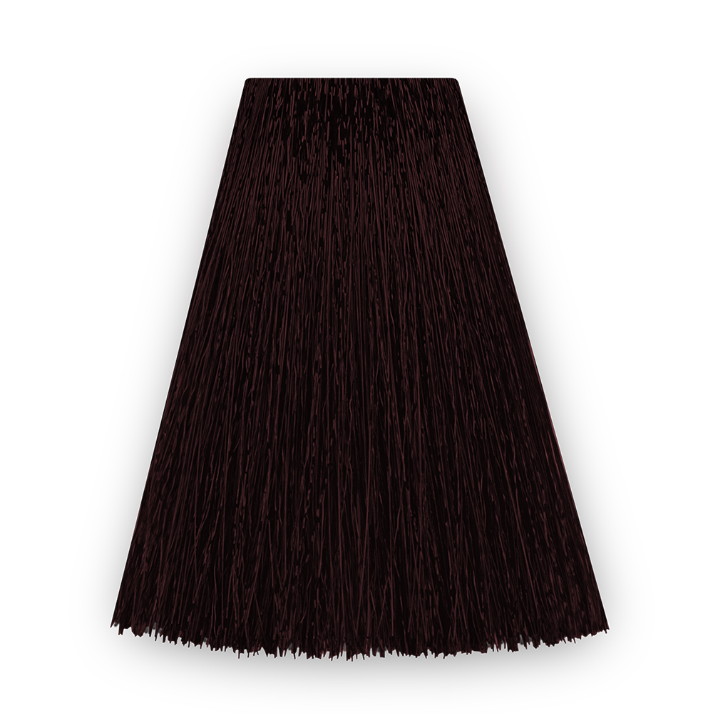 Бивалентная краска для волос без аммиака Nirvel Professional Nature, шатен коричнево-красный 4-75, 100 мл